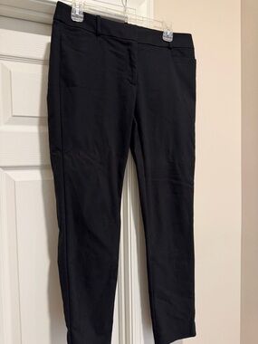 Women’s Loft Curvy Skinny Ankle Black Pants